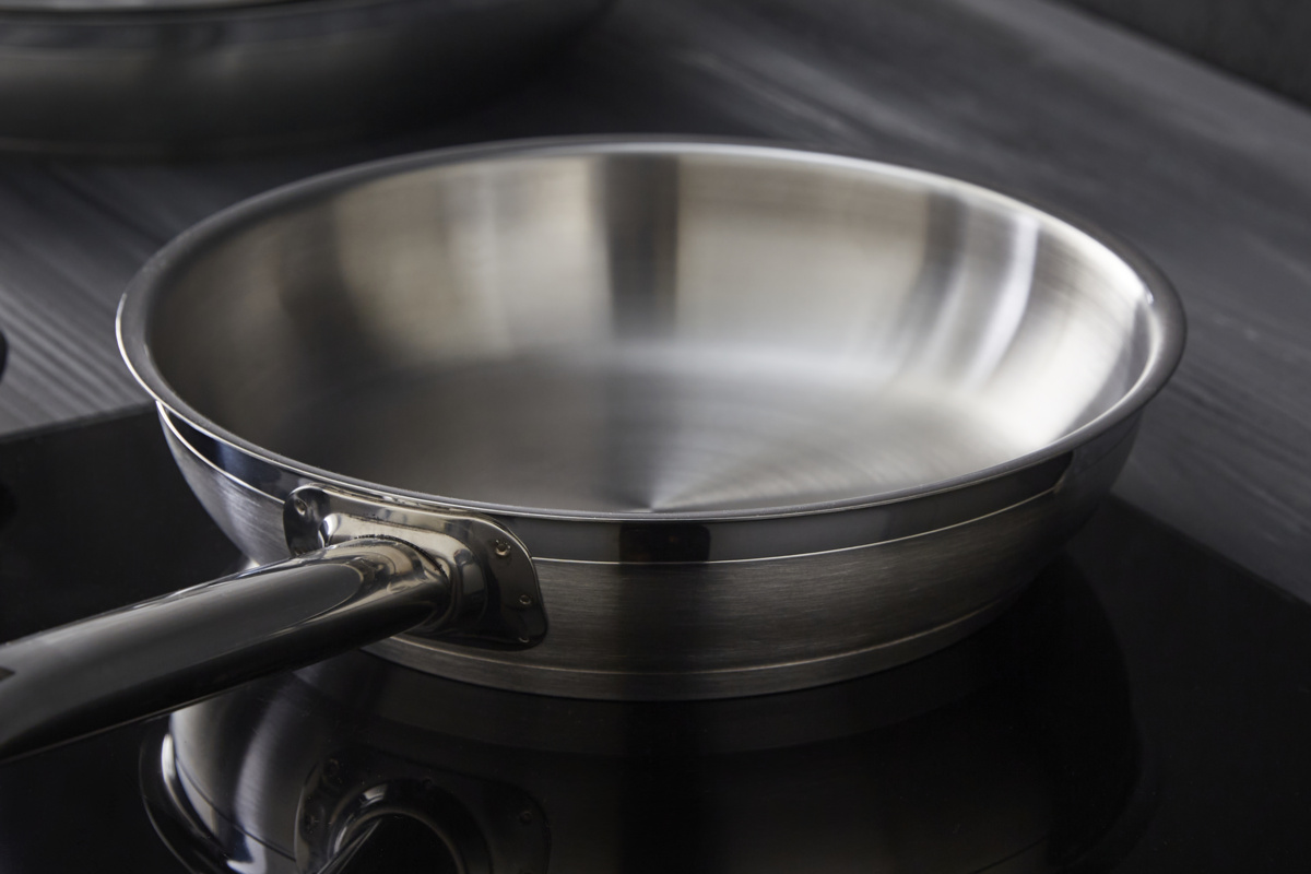 Edelstahlpfanne Ø 20 cm 4,5 cm Qualiplus Pro.cooker
