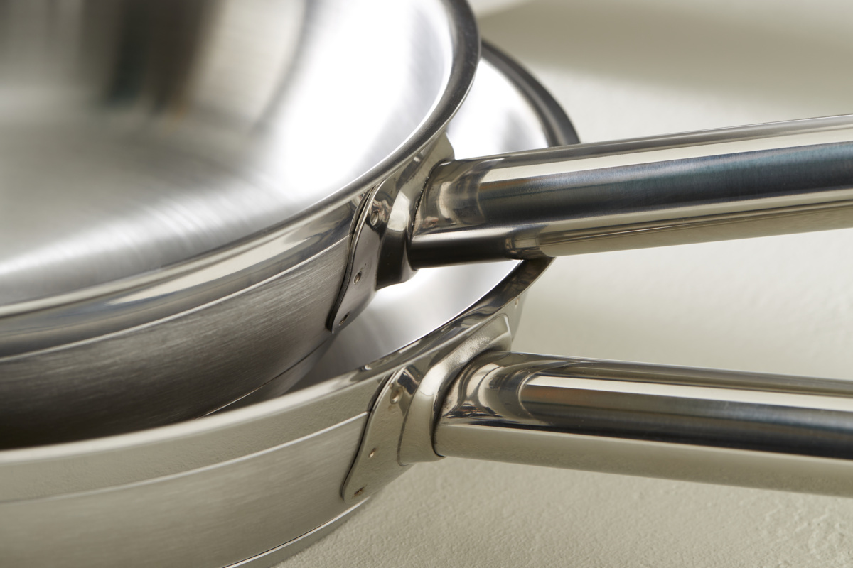 Edelstahlpfanne Ø 28 cm 5,5 cm Qualiplus Pro.cooker
