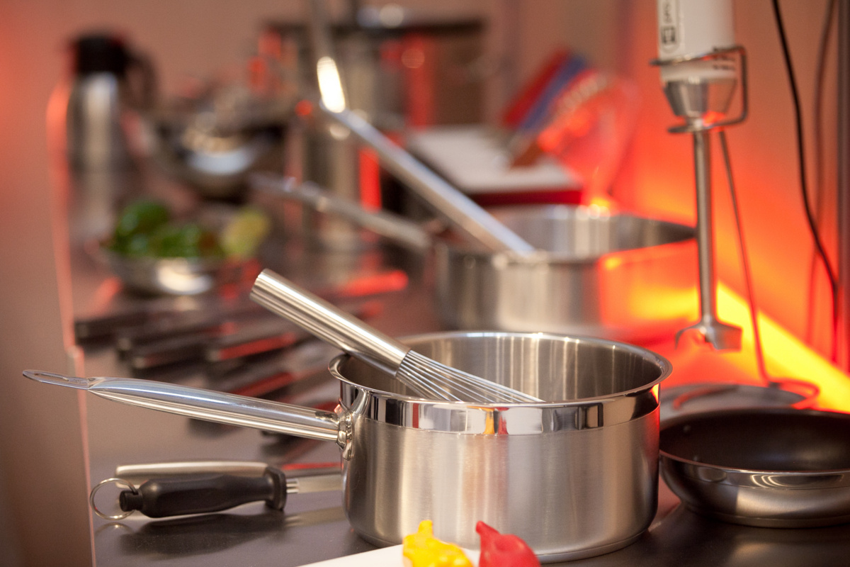 Edelstahl-Kasserolle Ø 16 cm 8 cm 1,6 L Qualiplus Pro.cooker