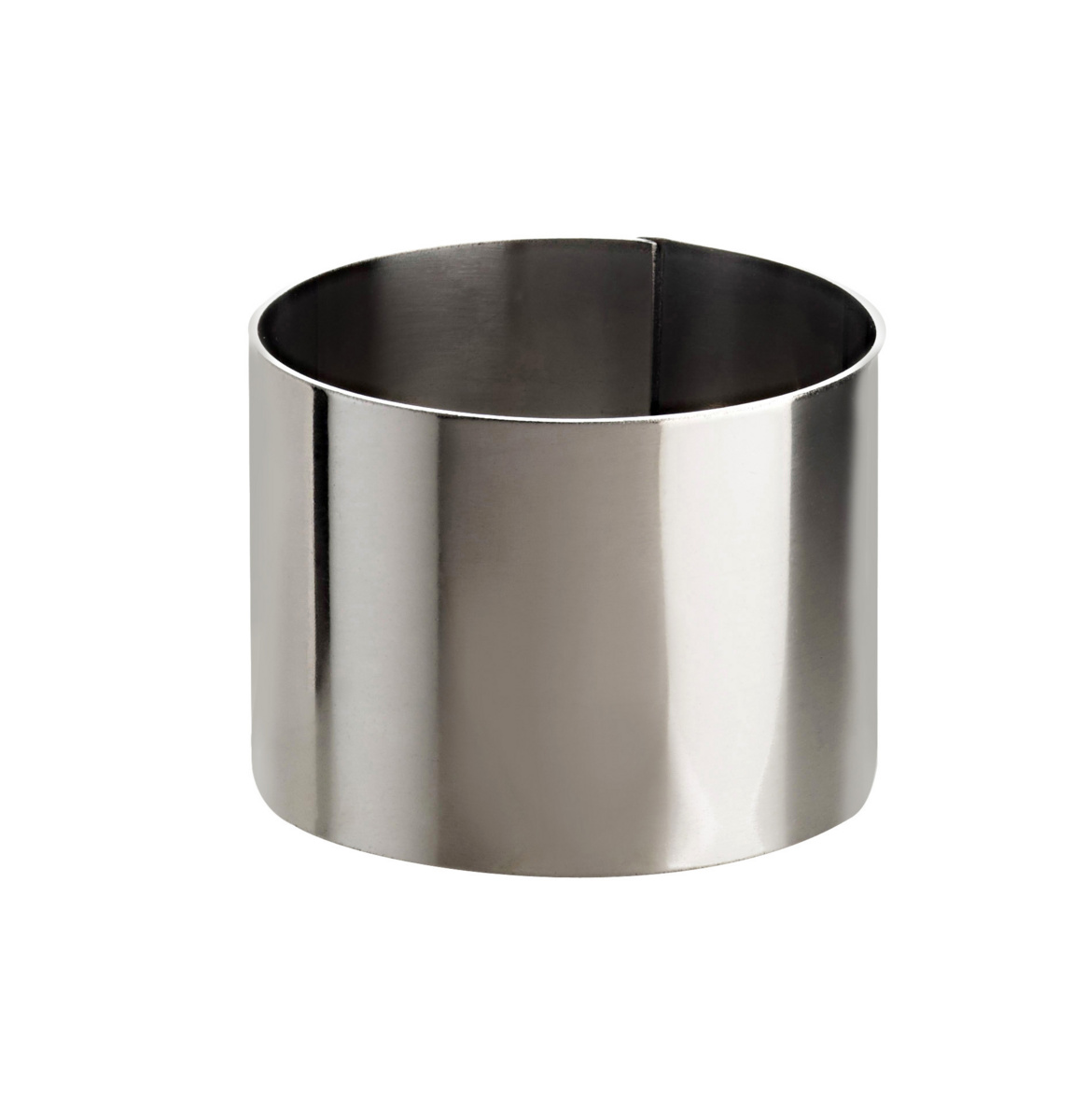 Nonette aus Edelstahl ohne Beschichtung Ø 6 cm 4,5 cm Pro.cooker (12 Stück)
