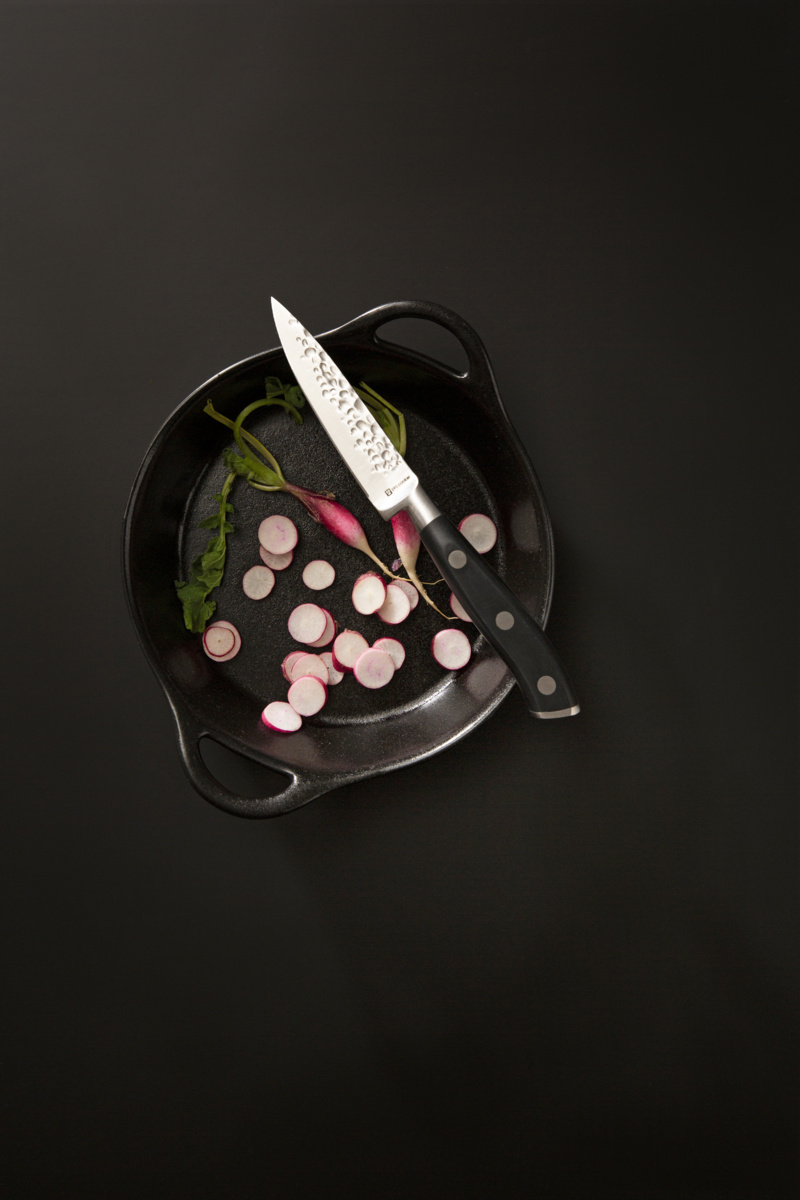 Officemesser 9 cm Edelstahl POM einfarbig Okito Pro.cooker