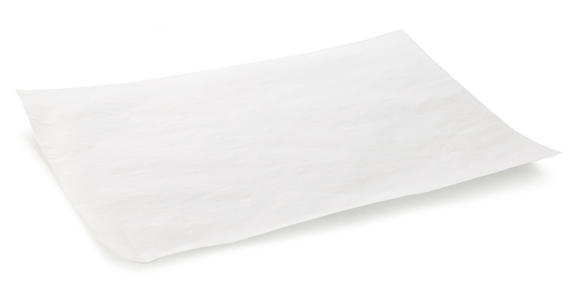 Einseitiges Backpapier weiß 60x40 cm Pro.cooker (500 Stück)