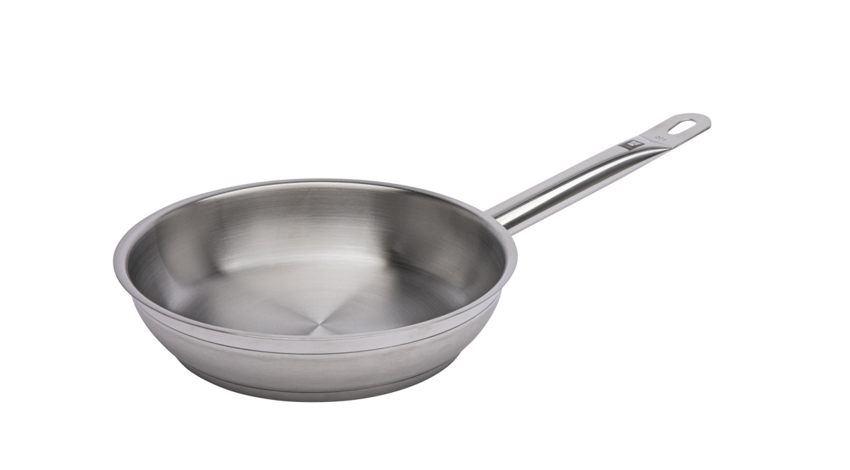 Edelstahlpfanne Ø 20 cm 4,5 cm Qualiplus Pro.cooker