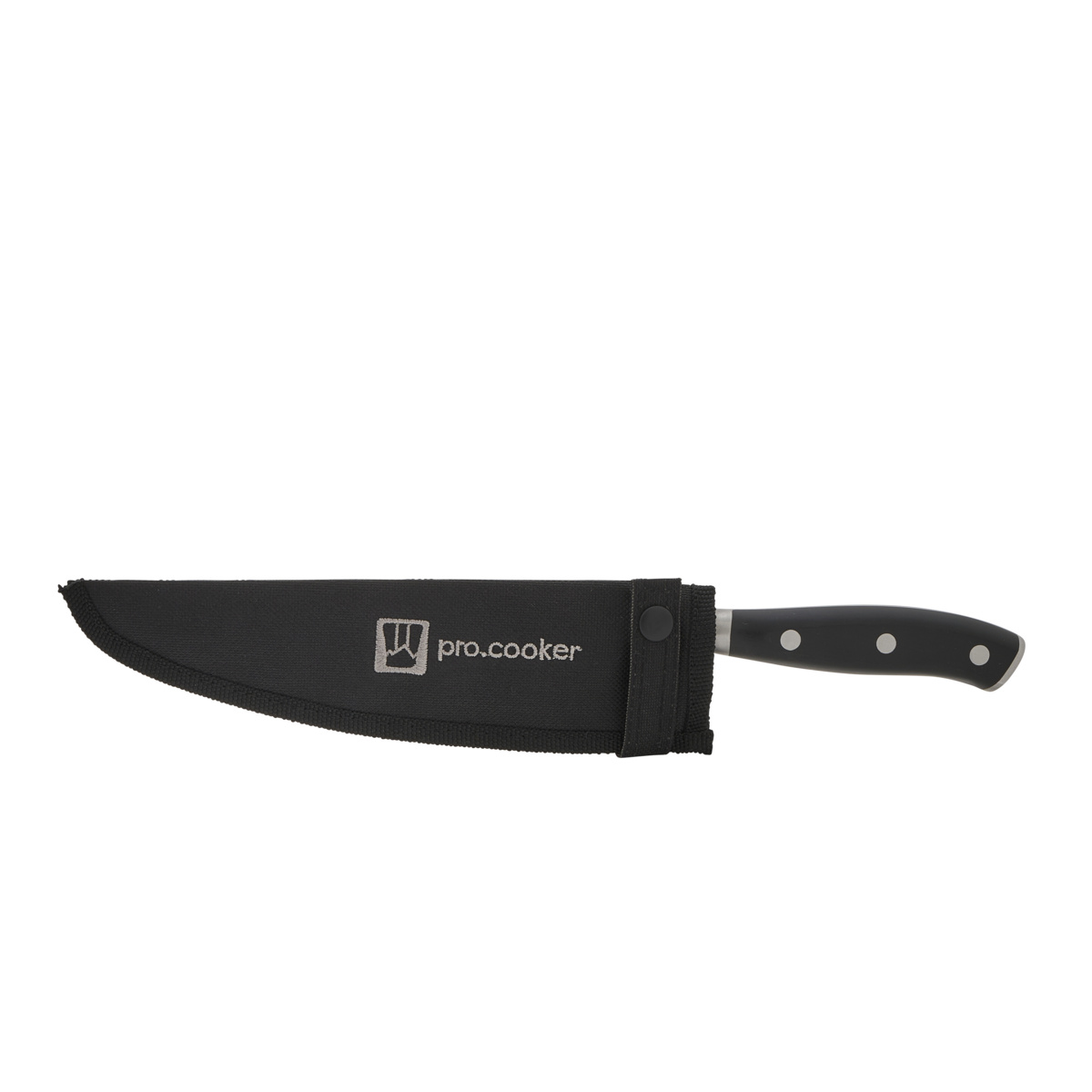Kochmesser 20 cm Edelstahl einfarbig POM Okito Pro.cooker