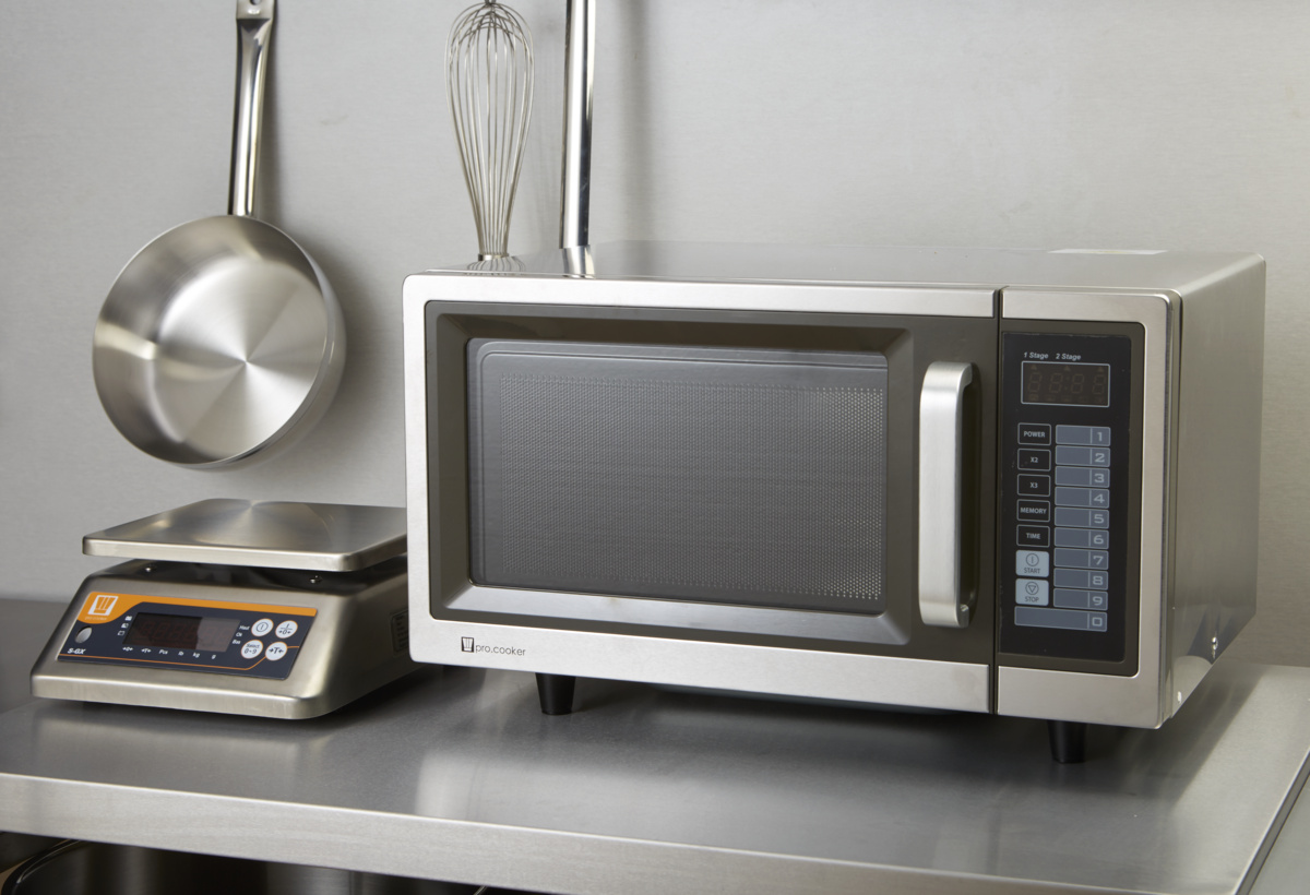 Laborwaage aus Edelstahl 235 cm x 285 cm Pro.cooker