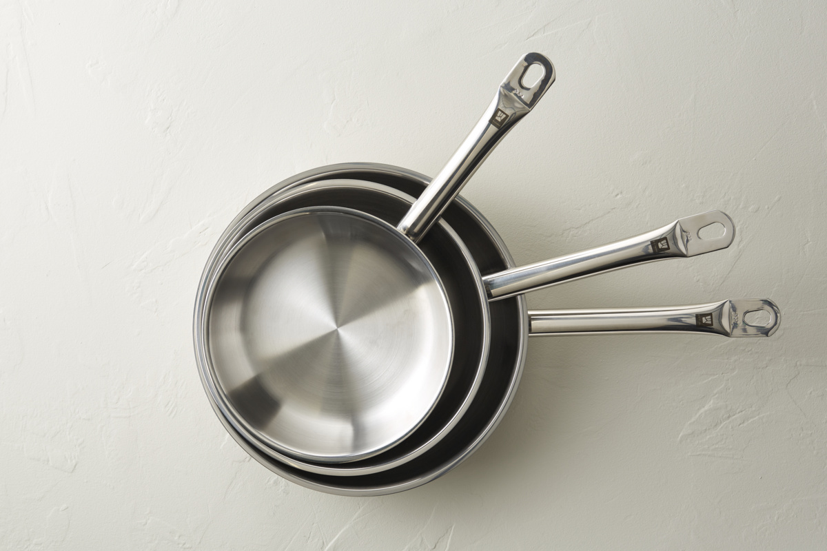 Edelstahlpfanne Ø 28 cm 5,5 cm Qualiplus Pro.cooker