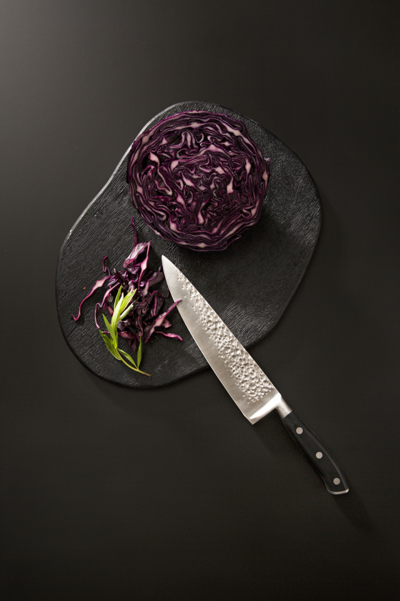 Kochmesser 20 cm Edelstahl einfarbig POM Okito Pro.cooker
