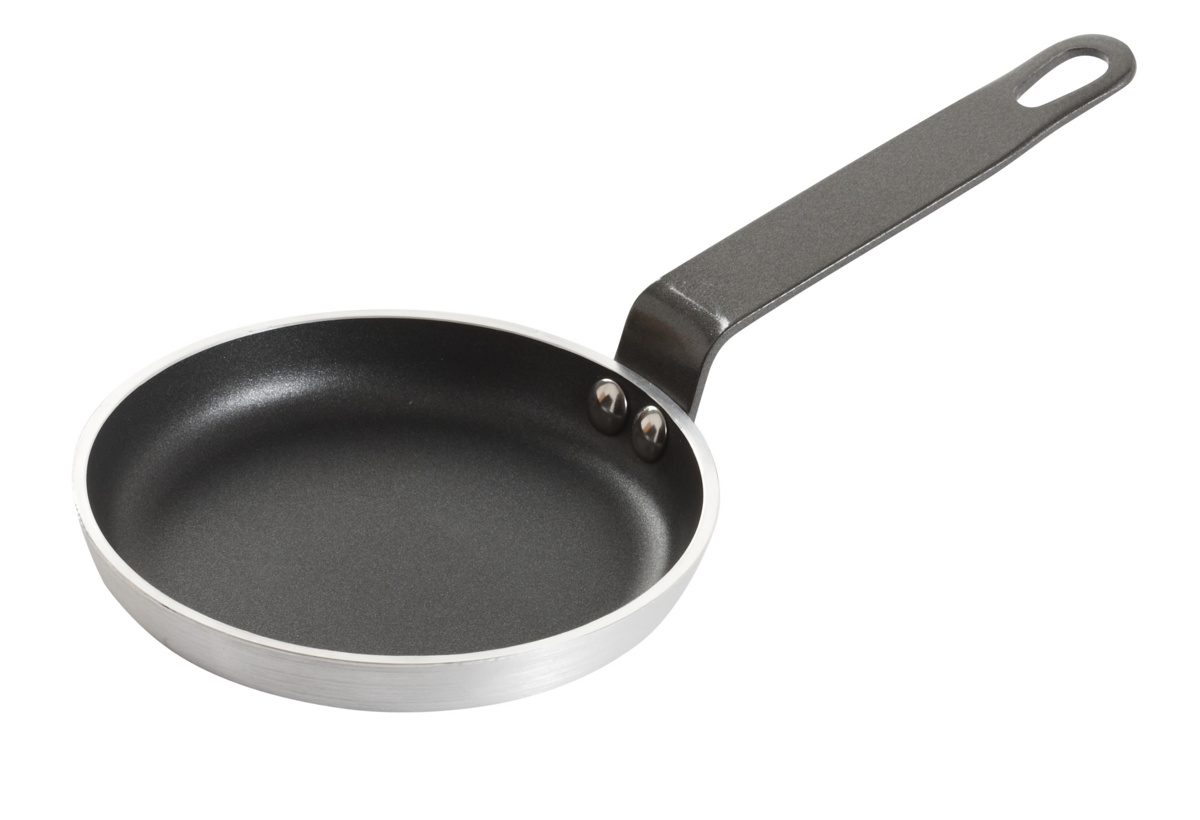 Runde Blinis-Pfanne aus Aluminium Antihaftbeschichtung Ø 12 cm 2 cm Pro.cooker