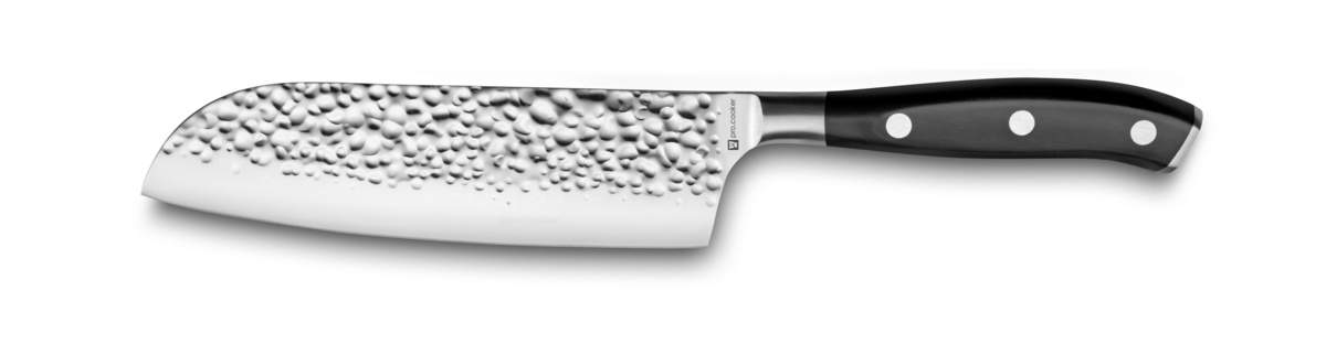 Santokumesser 18 cm Edelstahl POM einfarbig Okito Pro.cooker