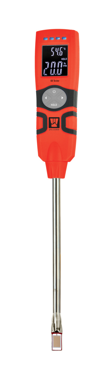 Elektronischer Edelstahl-Frittieröltester 36,5x4,8x2,6 cm Batterien Pro.cooker