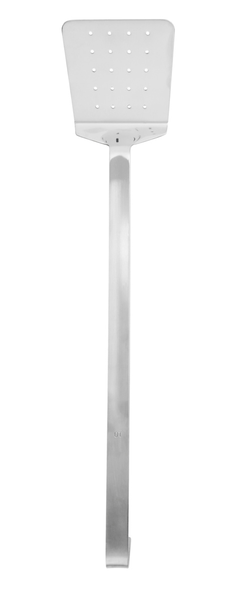 Fischschaufel 46 cm aus Edelstahl glatt gelocht und Edelstahl Pro.cooker