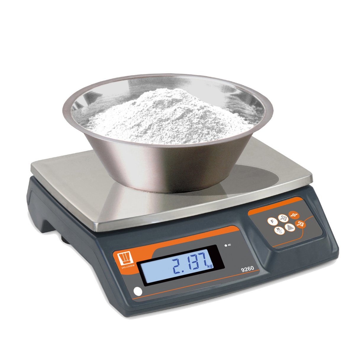 Laborwaage 30 kg 230v Pro.cooker