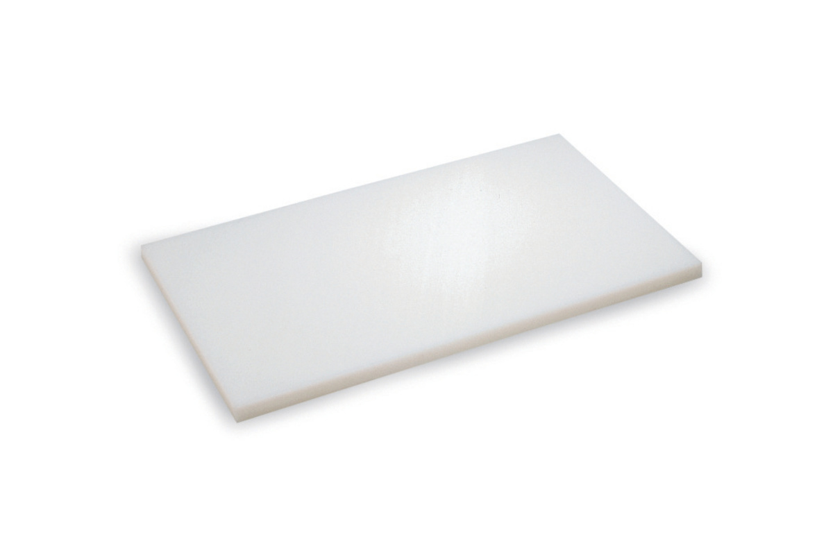 Schneidebrett aus hochdichtem Polyethylen (HDPE) weiß 60x40 cm Pâtissier Ohne Saftrille Nicht wendbar Pro.cooker