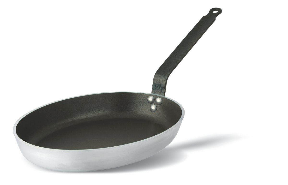 Runde Aluminium-Pfanne Antihaftbeschichtung Ø 36 cm 5,5 cm Pro.cooker