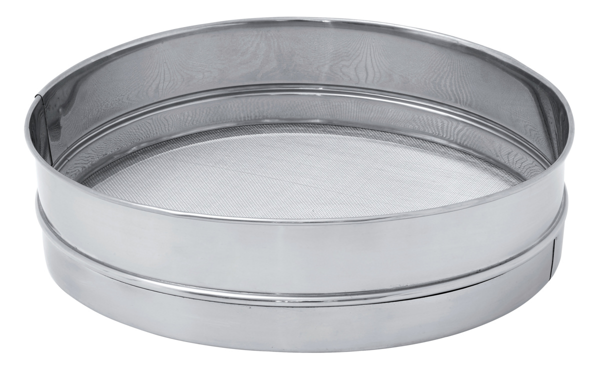 Runder Edelstahlsieb Maschenweite 1,1 mm Pro.cooker