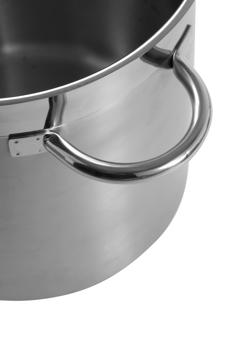 Edelstahl-Topf Ohne Beschichtung Ohne Deckel Ø 32 cm 32 cm 25 L Qualiplus Pro.cooker