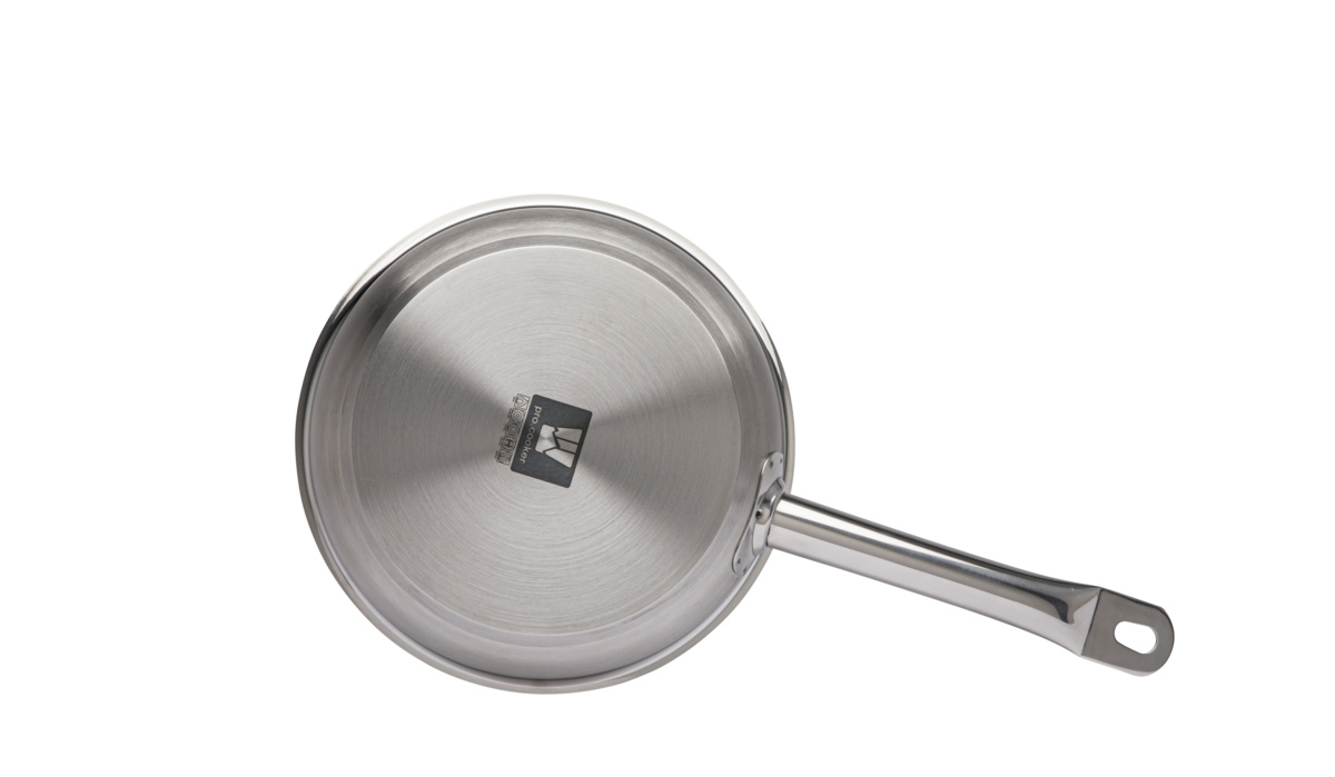 Edelstahlpfanne Ø 20 cm 4,5 cm Qualiplus Pro.cooker